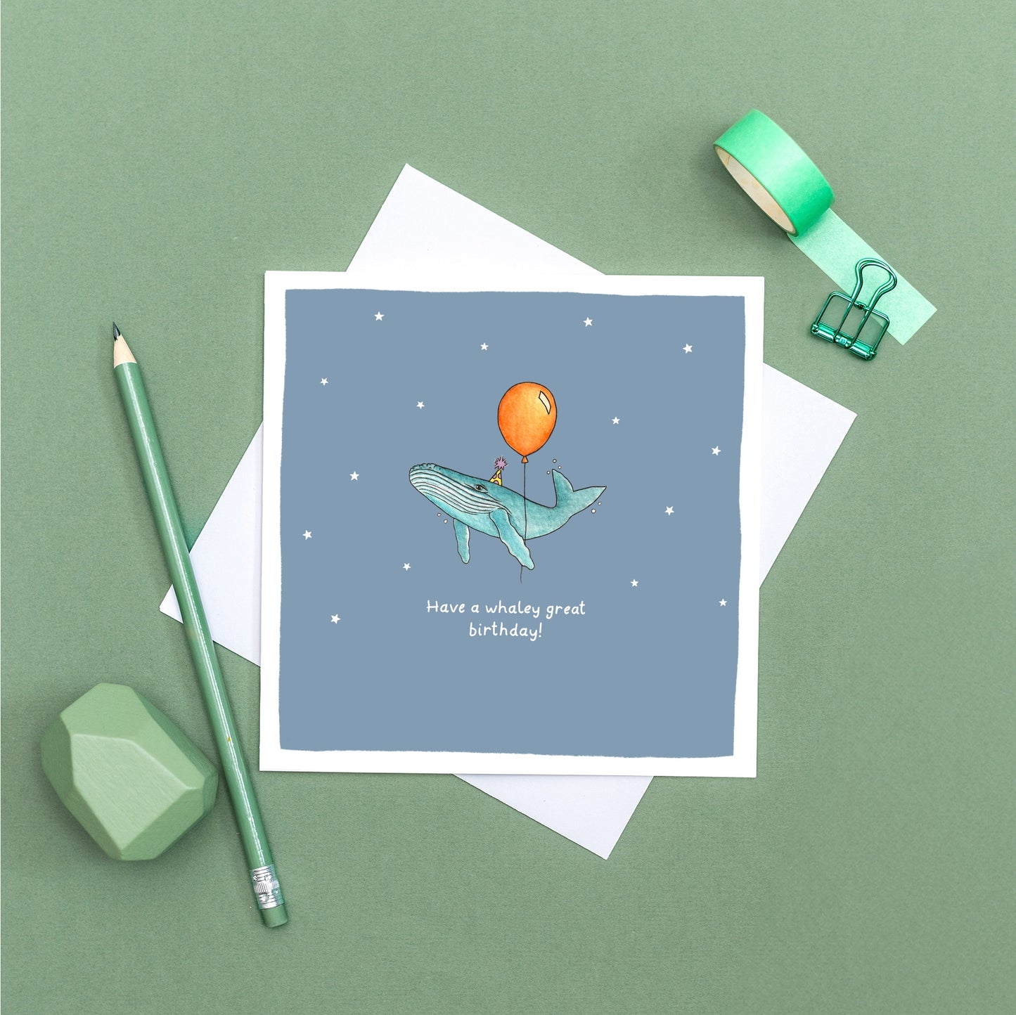 Have a Whaley Great Day Birthday Card