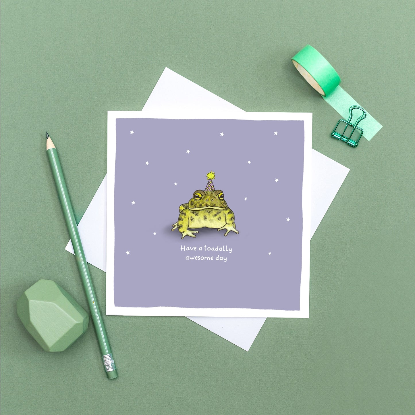 Have a Toadally Awesome Day Birthday Card