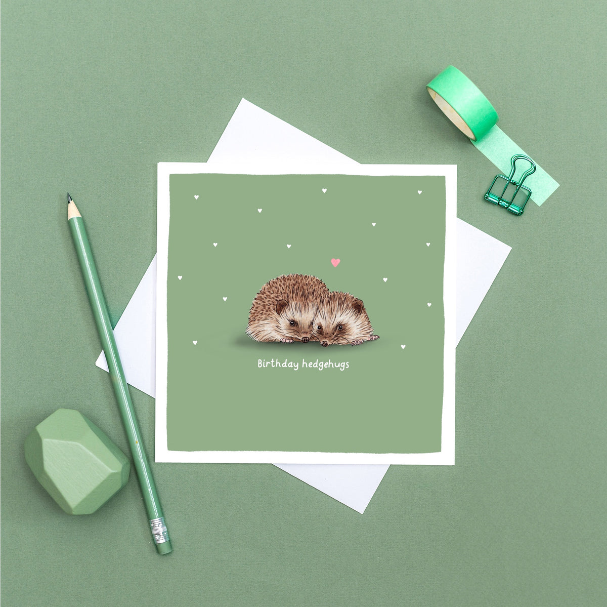 Birthday Hedgehugs Card