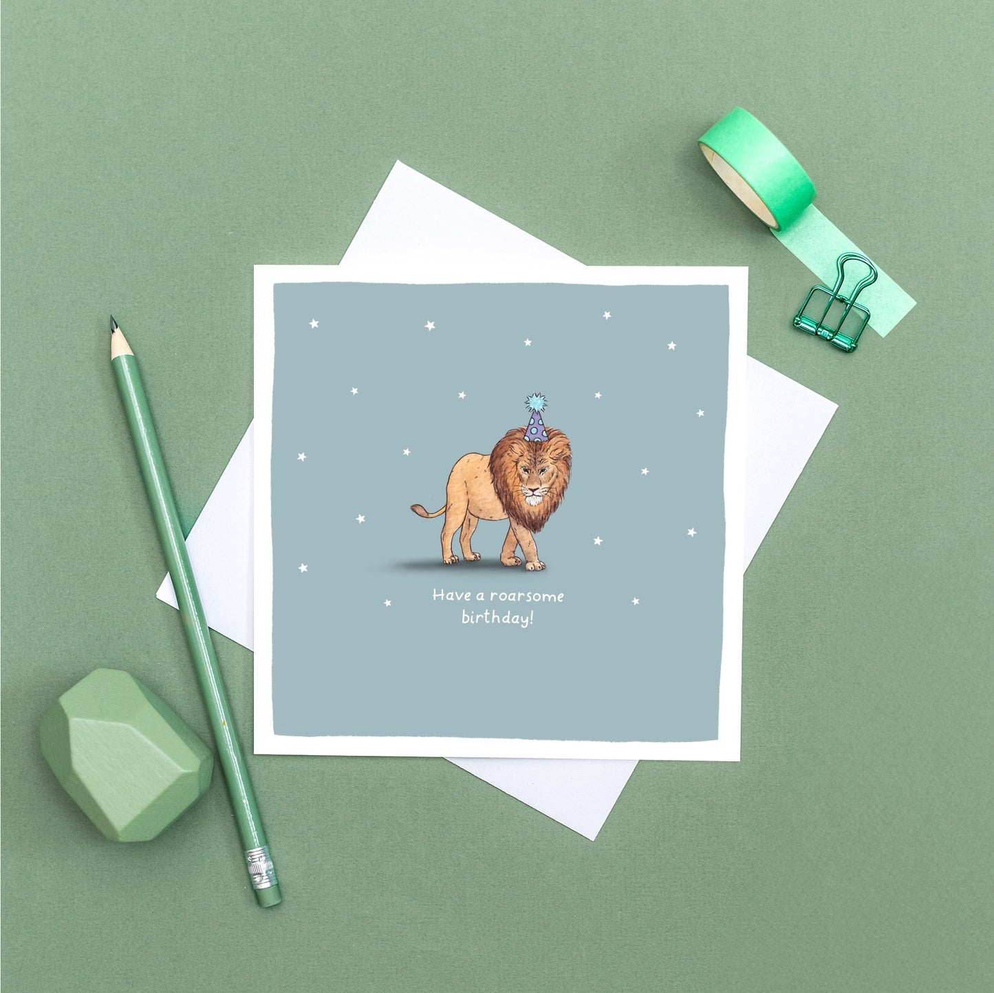 Have a Roarsome Day Birthday Card