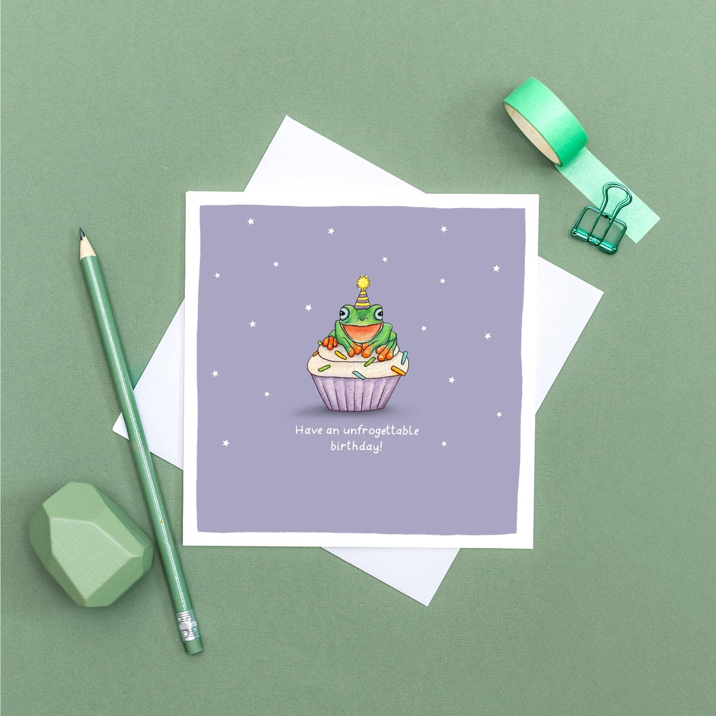 Have a Unfrogettable Birthday! Frog Card