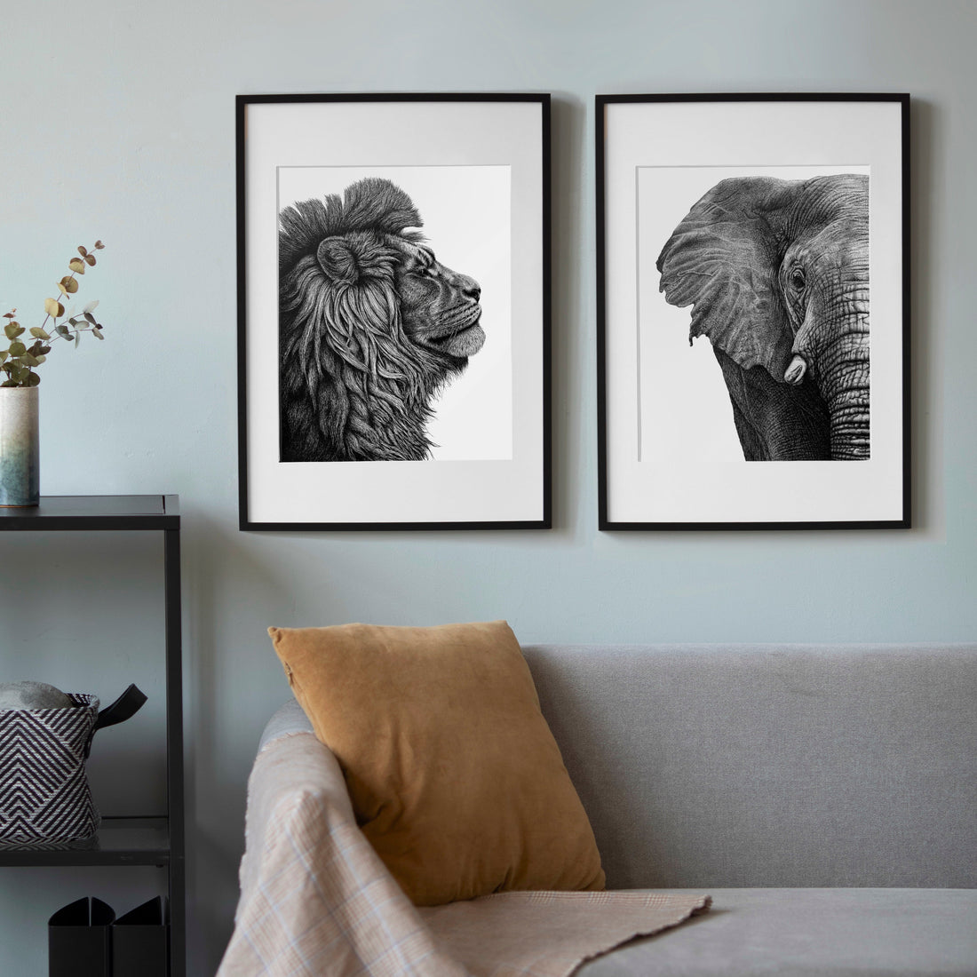 Why I Still Love Drawing Wildlife in Black and White