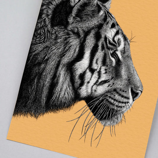 Tiger art print