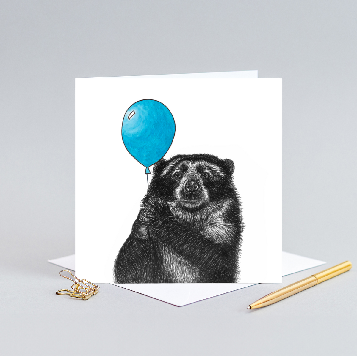 Bear birthday card