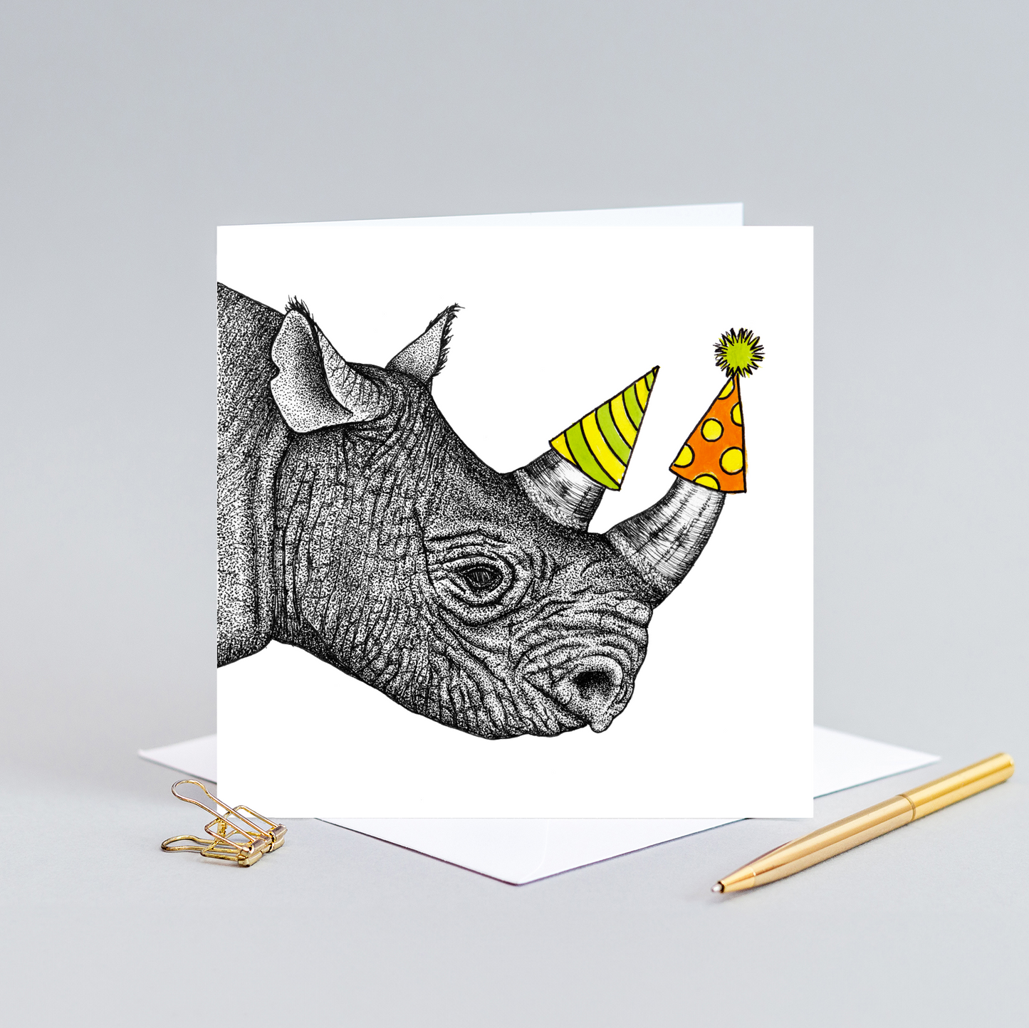 Rhino Birthday card