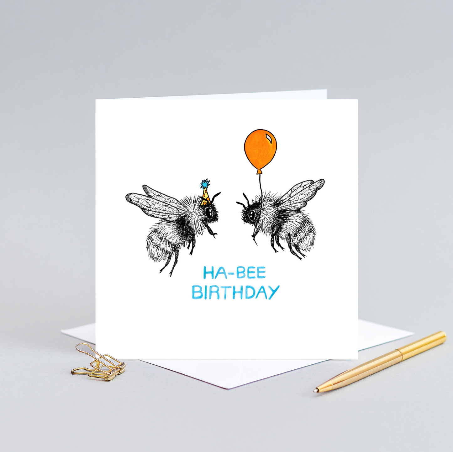 Ha-bee Birthday card