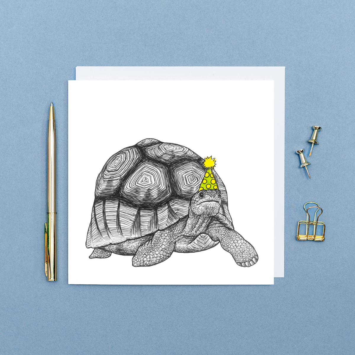 Party tortoise card