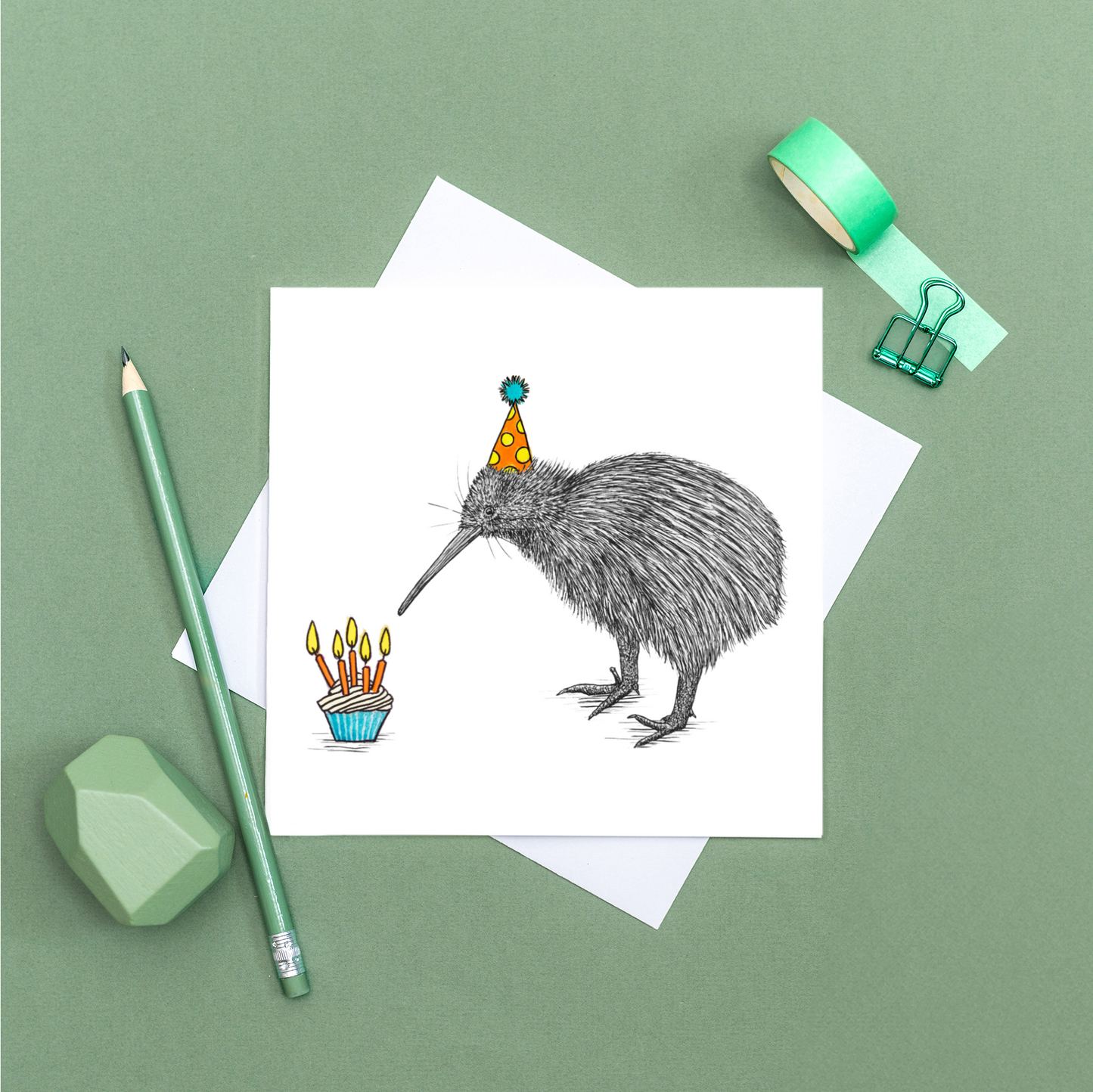 Kiwi Birthday card