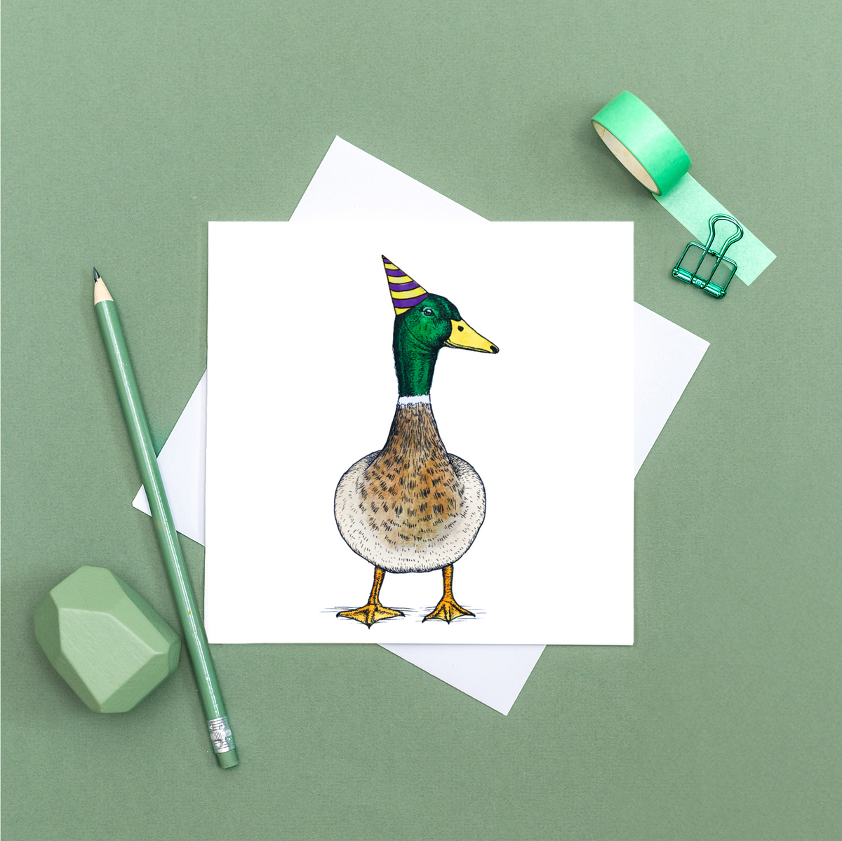 Duck Birthday card