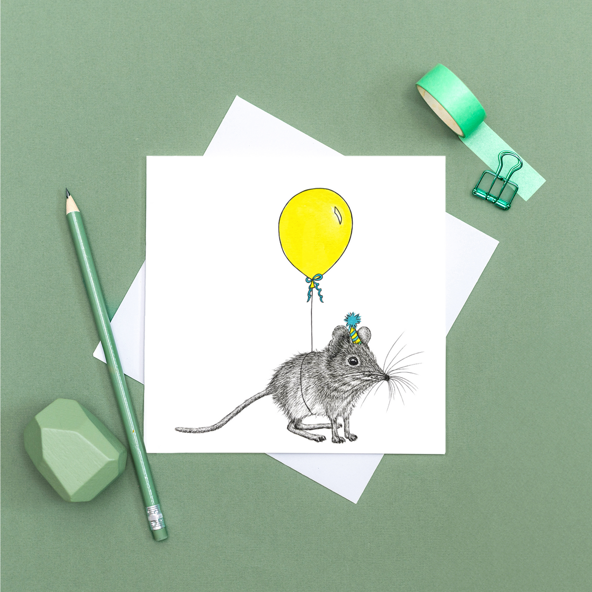 Shrew birthday card
