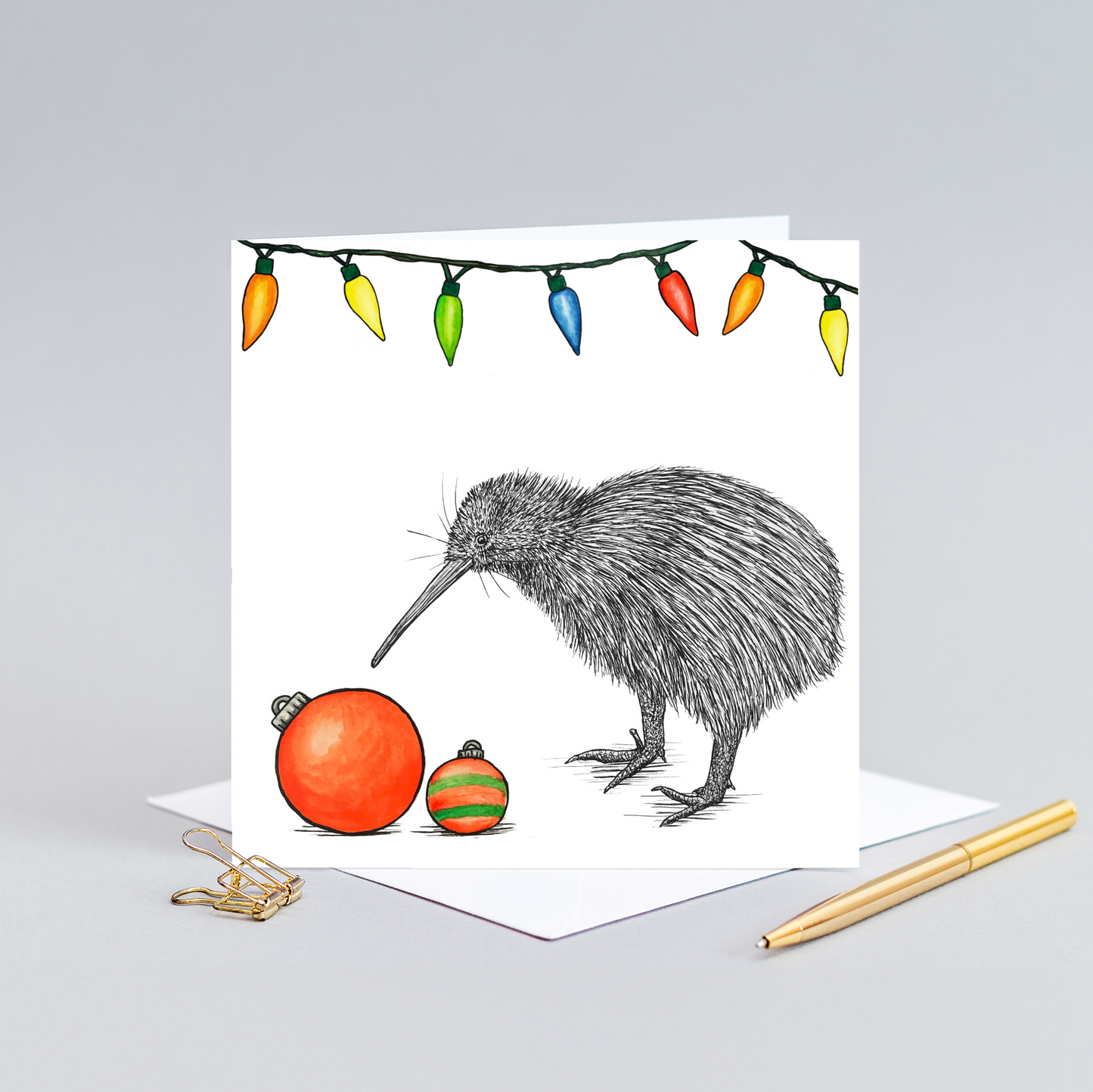 Kiwi Christmas card