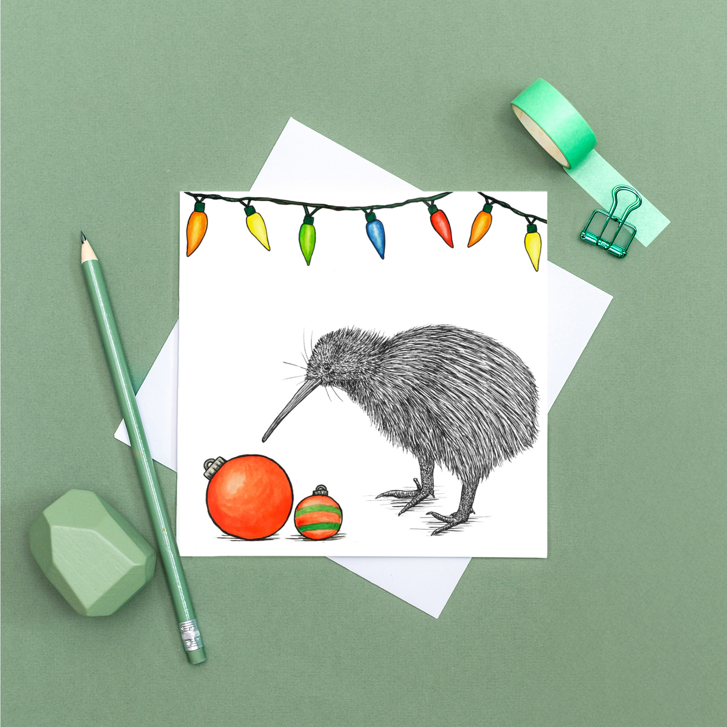 Kiwi Christmas card
