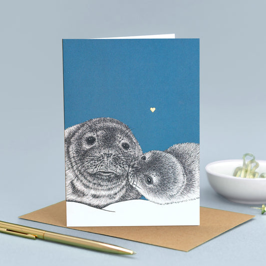 Luxury seals love card