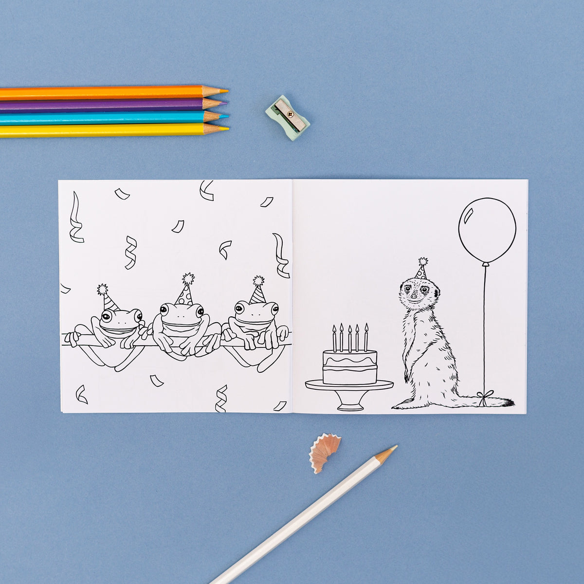 Party Animals Colouring Book