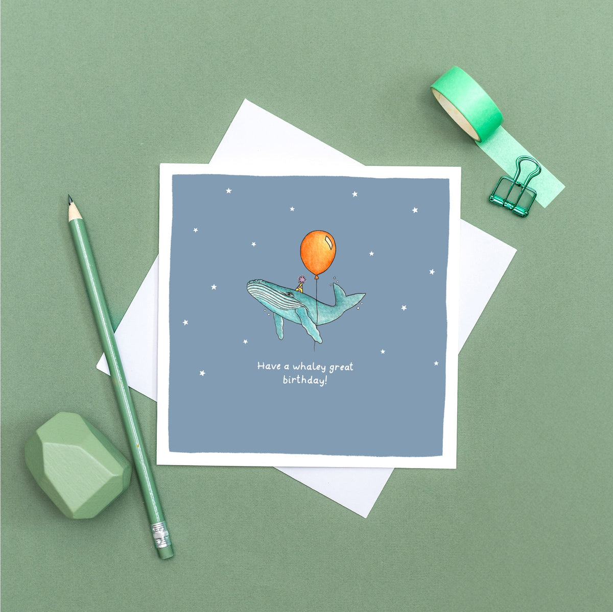 Have a Whaley Great Day Birthday Card