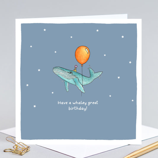 Have a Whaley Great Day Birthday Card