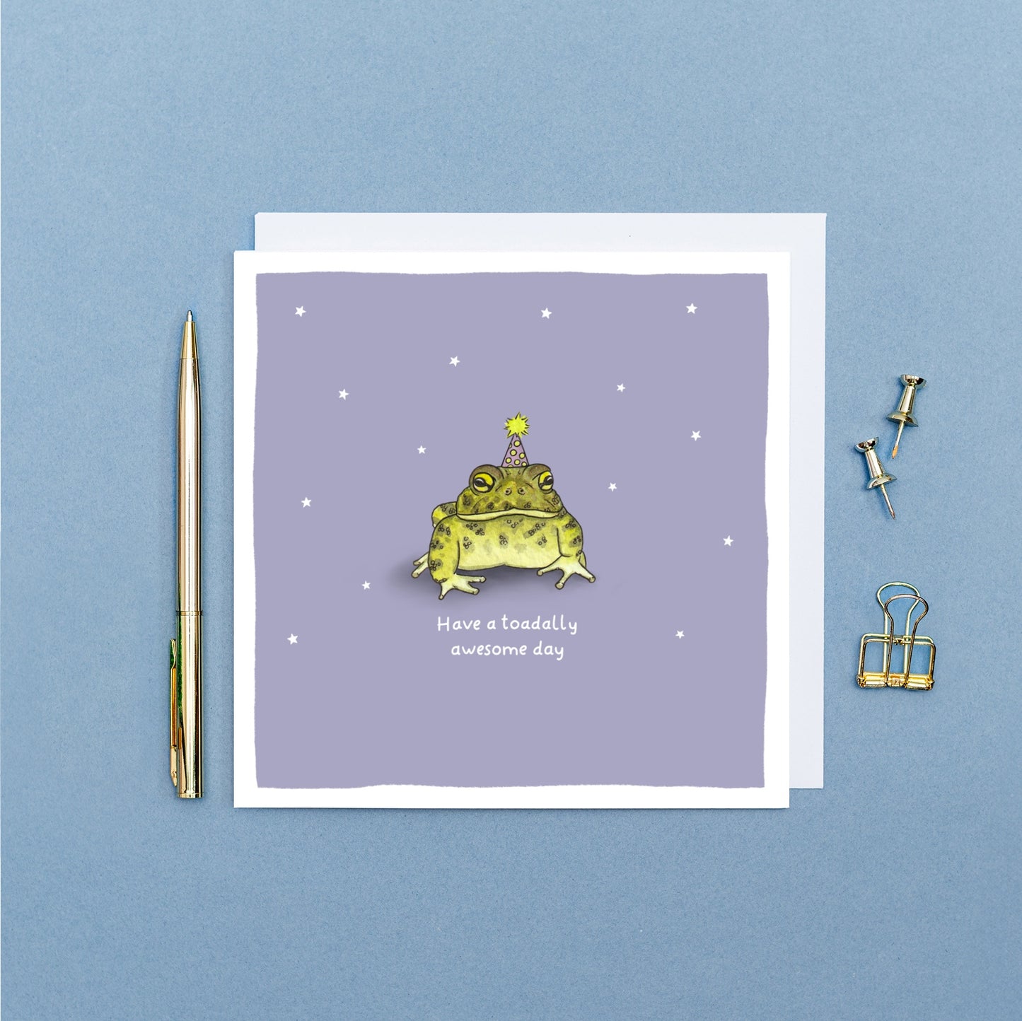 Have a Toadally Awesome Day Birthday Card