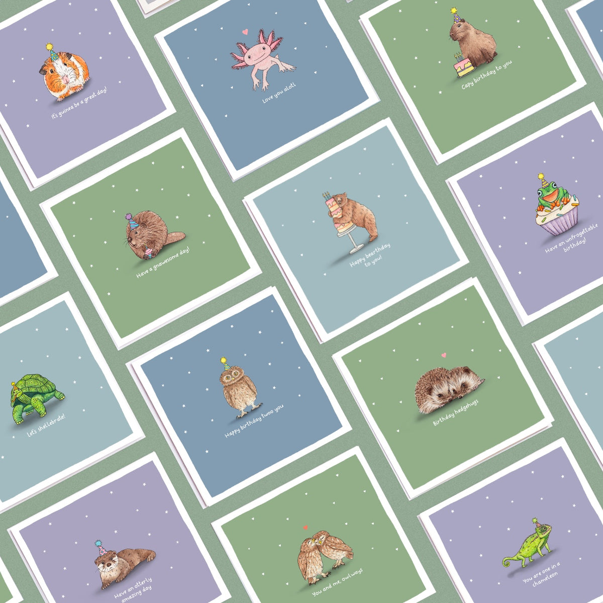 Birthday Hedgehugs Card