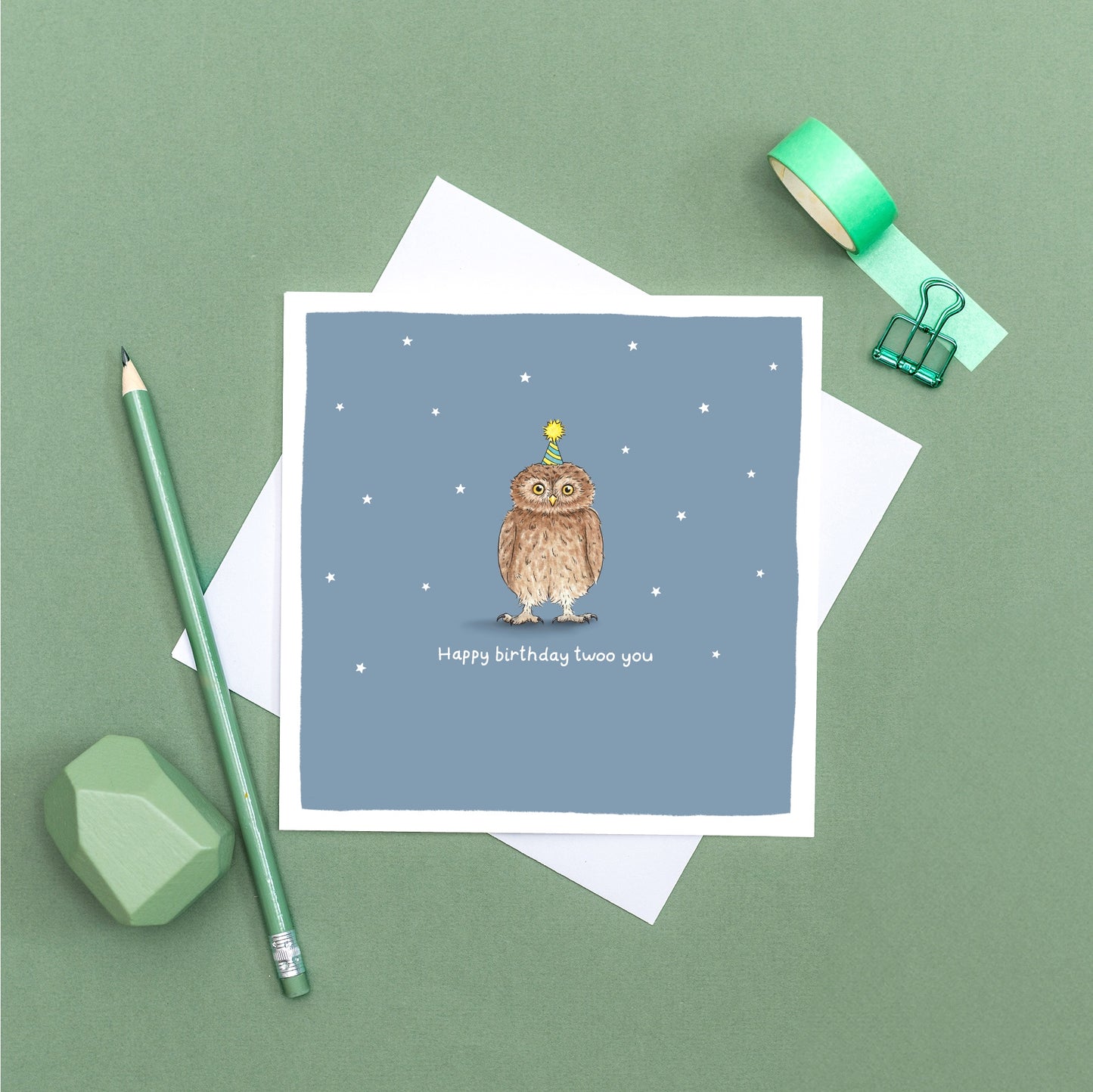 Happy Birthday Twoo You Card