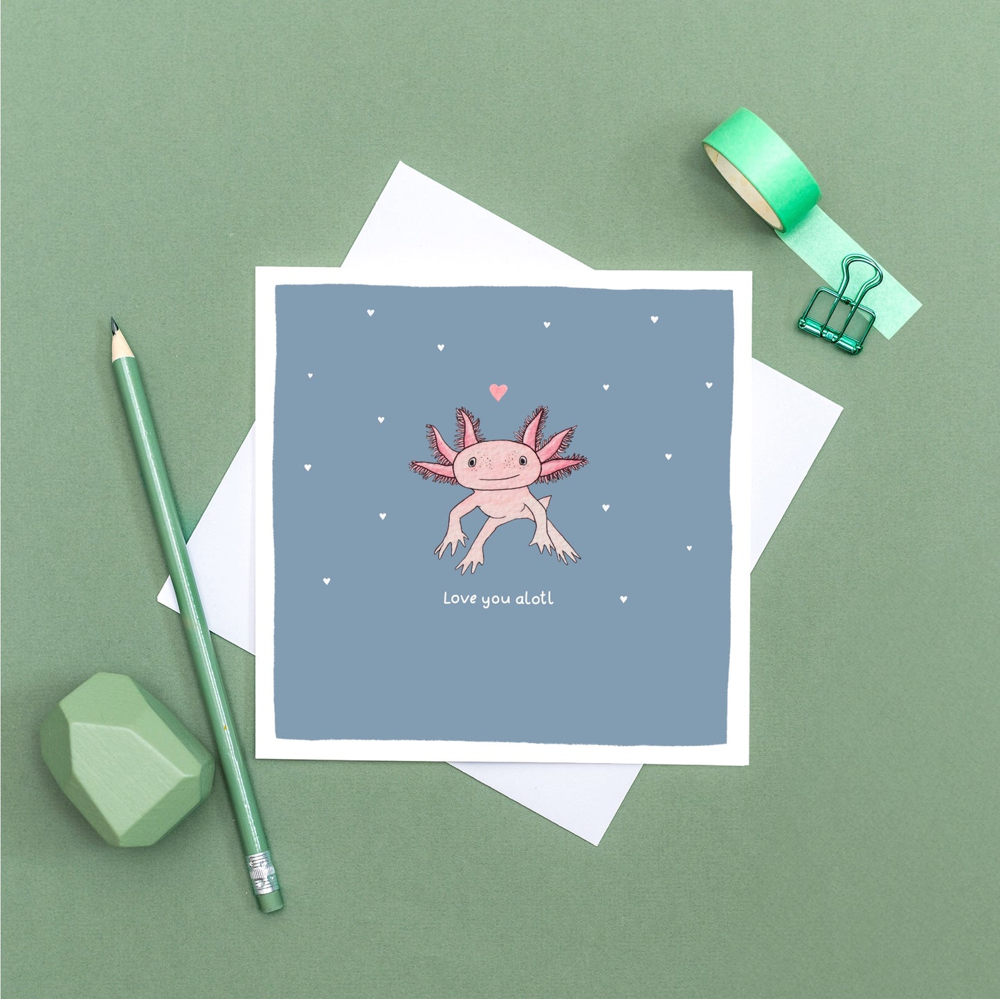 Love You Alotl Card