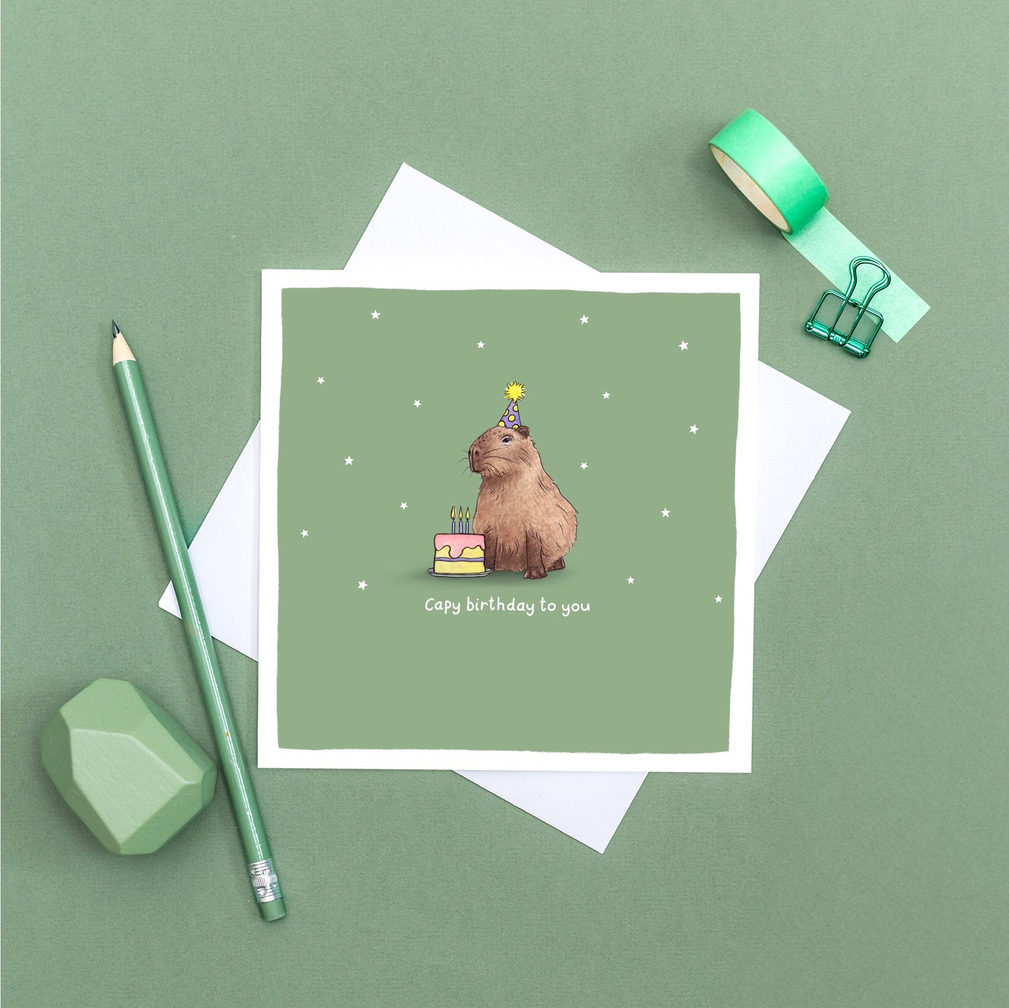 Capy Birthday to You card