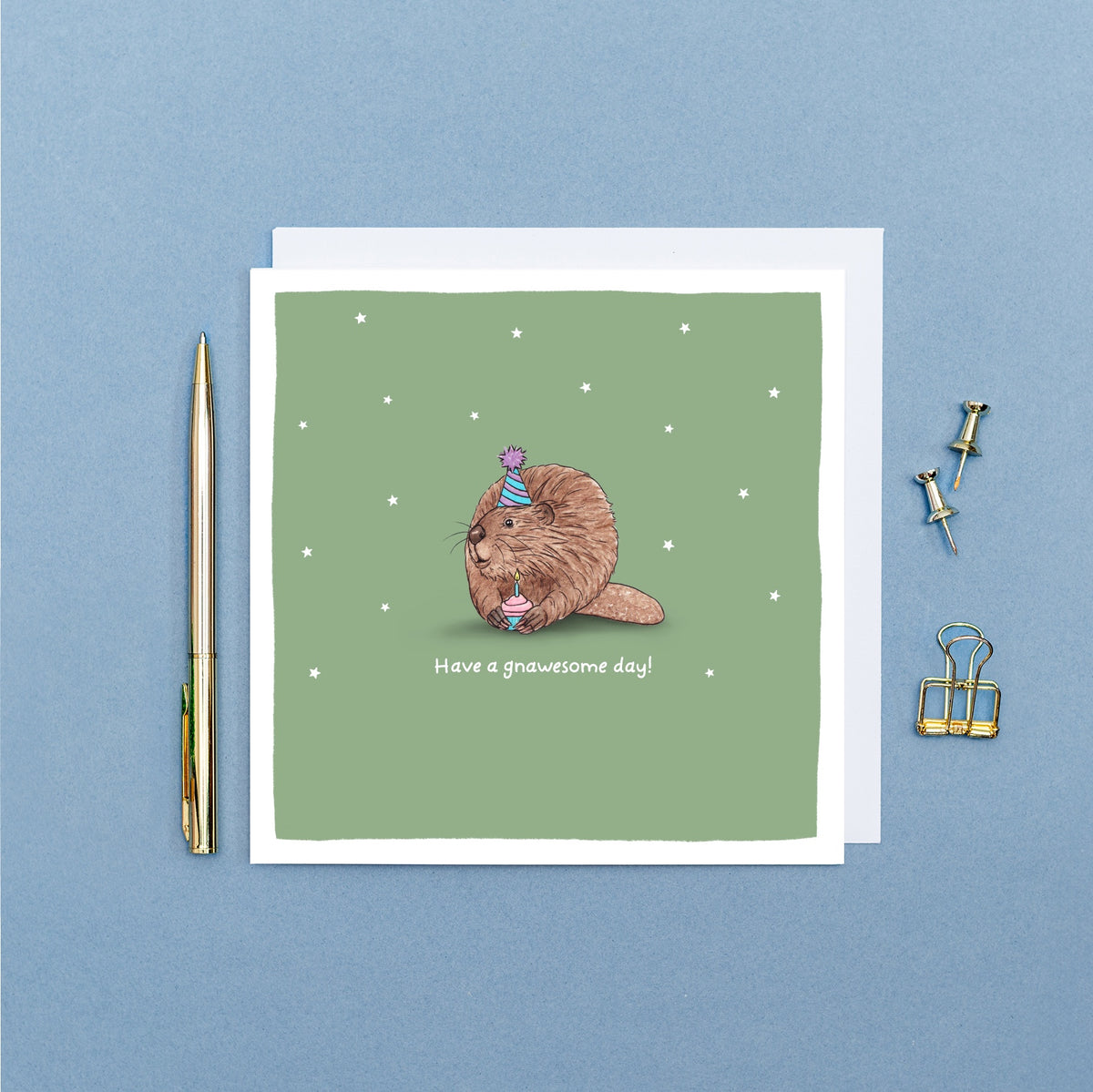 Have a Gnawesome Day Birthday Card