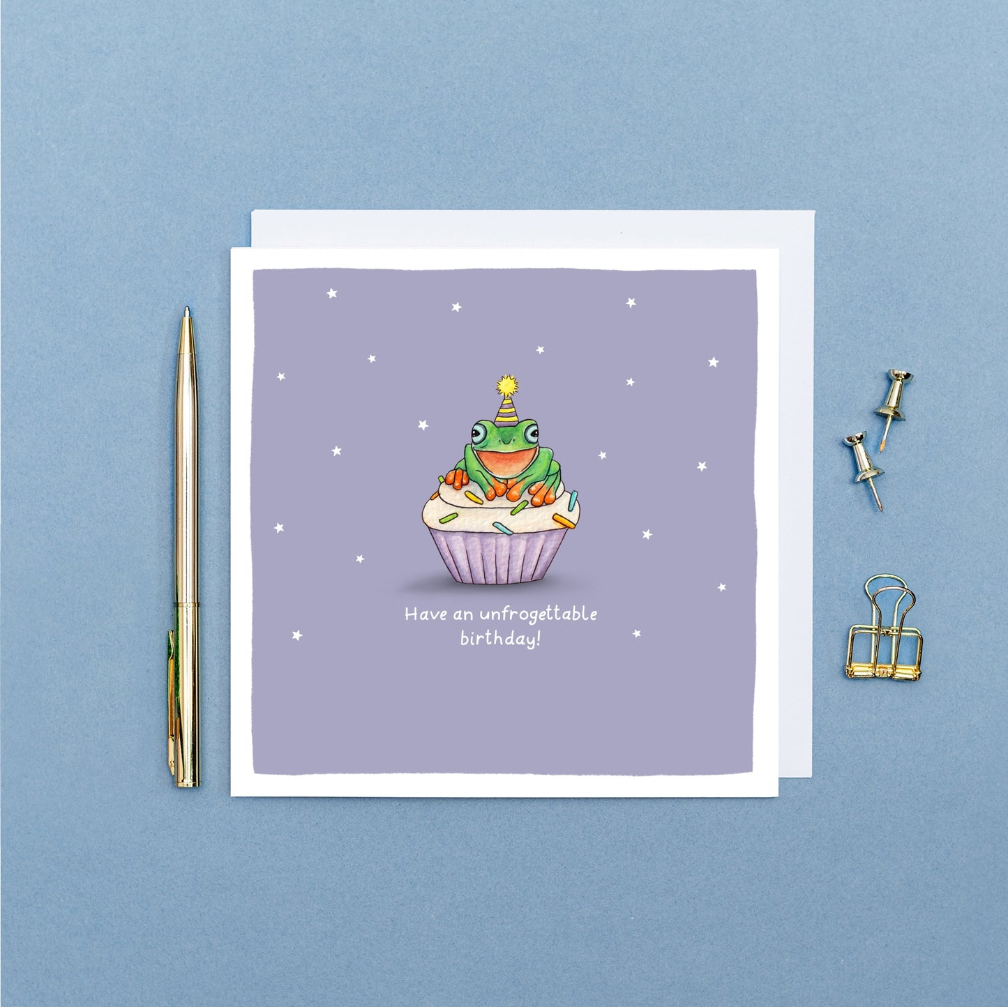 Have a Unfrogettable Birthday! Frog Card