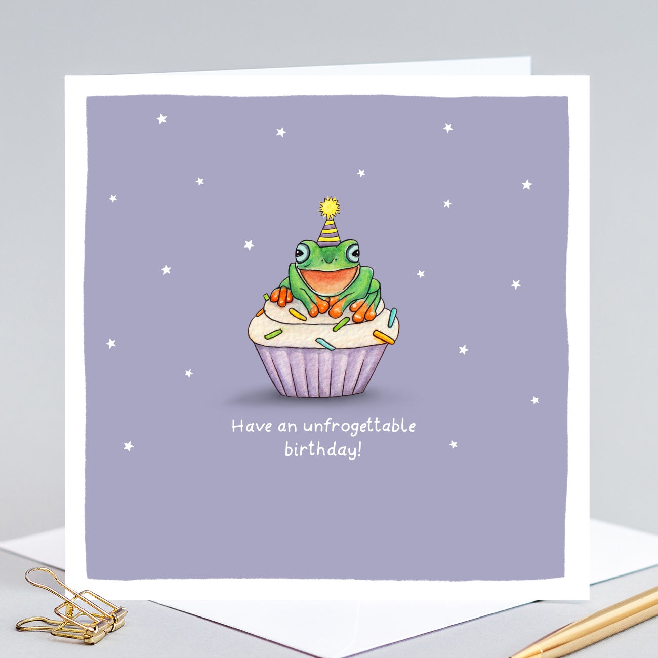 Have a Unfrogettable Birthday! Frog Card