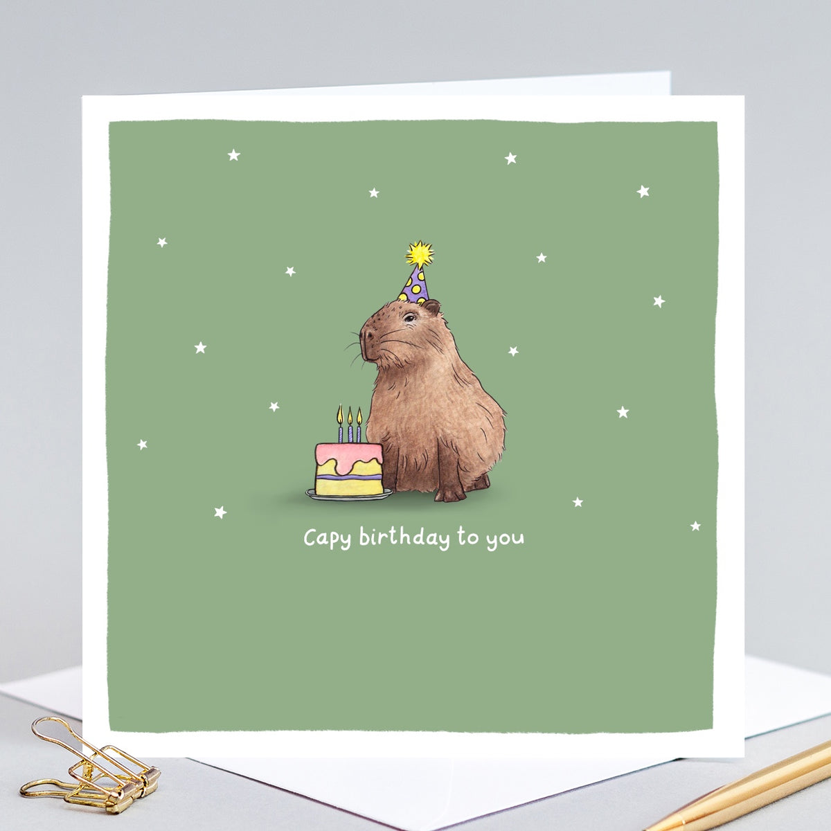 Capy Birthday to You card