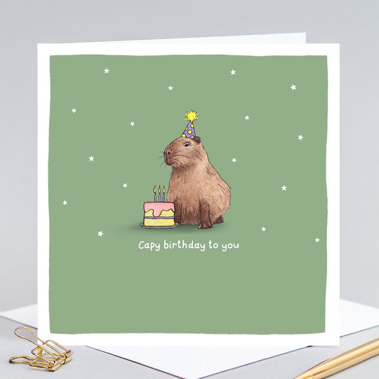 Capy Birthday to You card