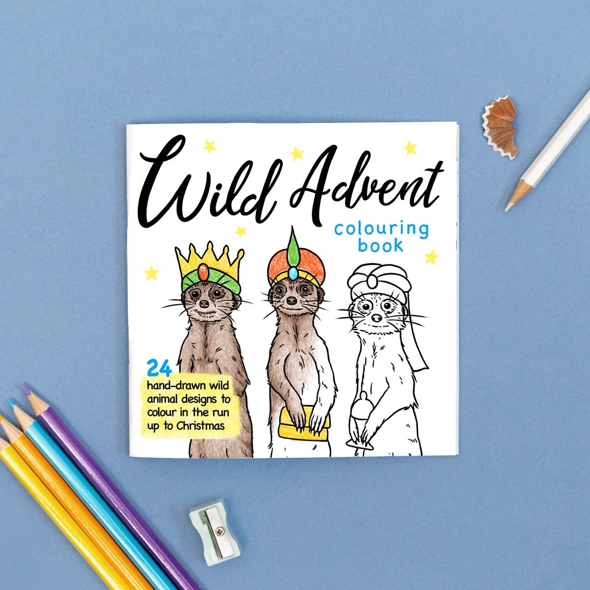 Wild Advent Colouring Book - Global Edition