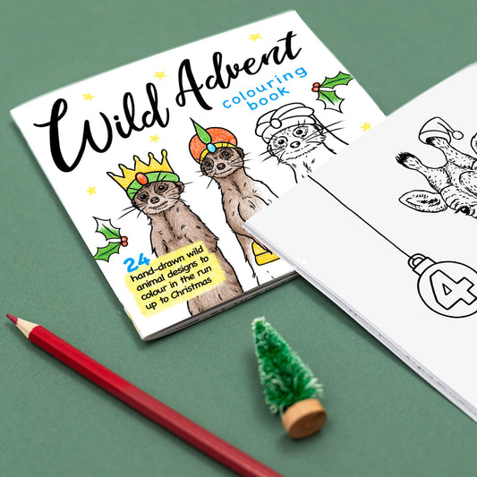 Wild Advent Colouring Book - Global Edition