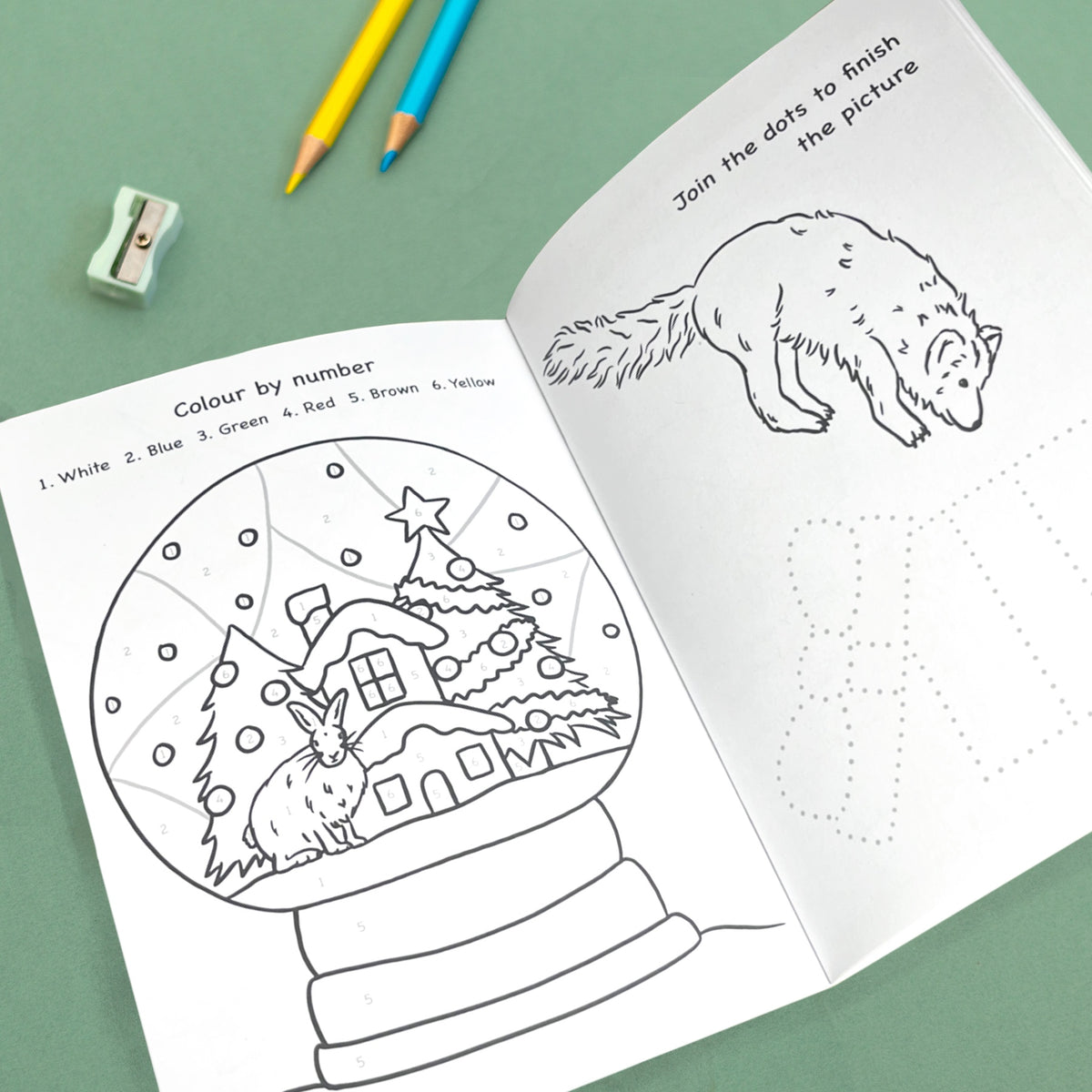 Wild Christmas Activity Book