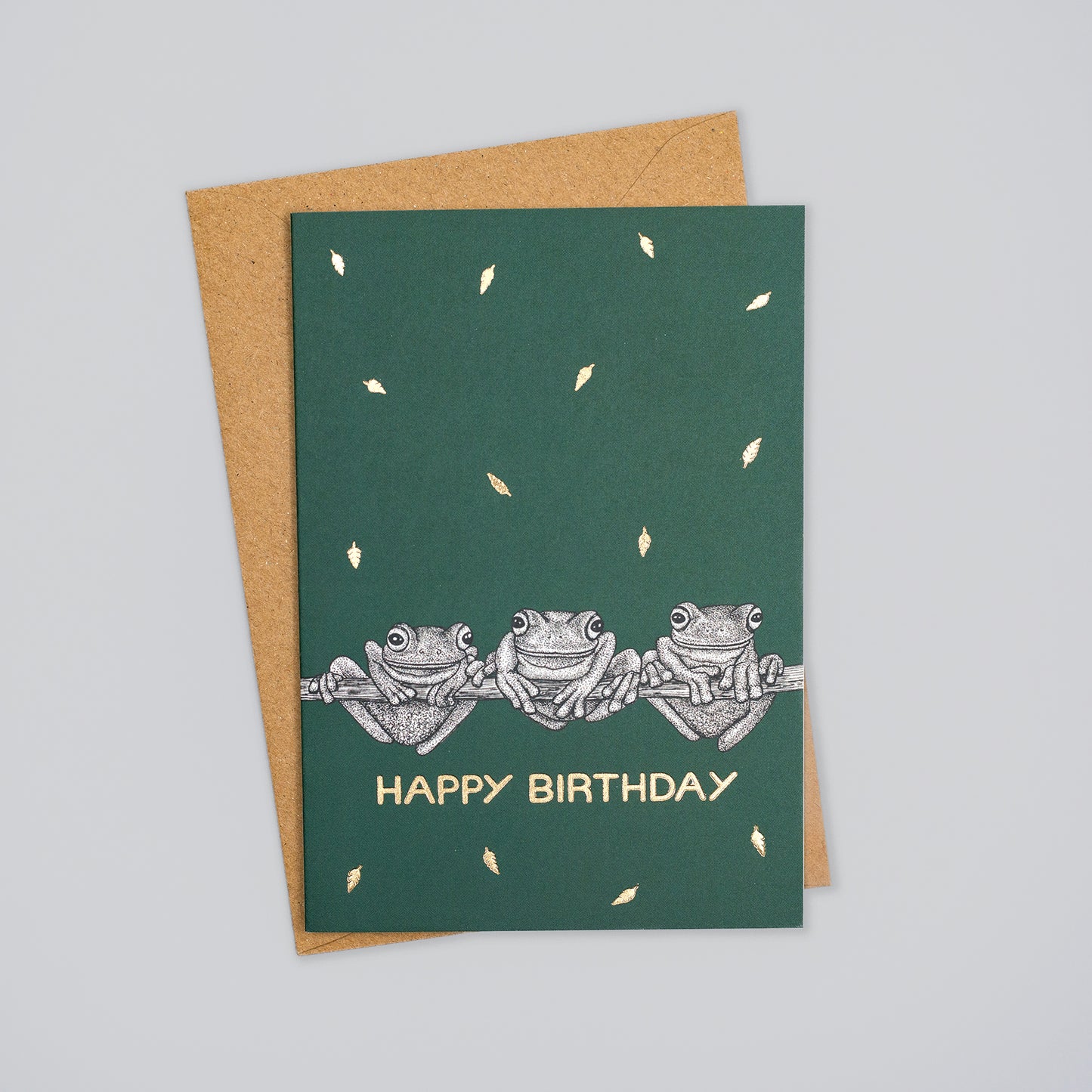Luxury frog card