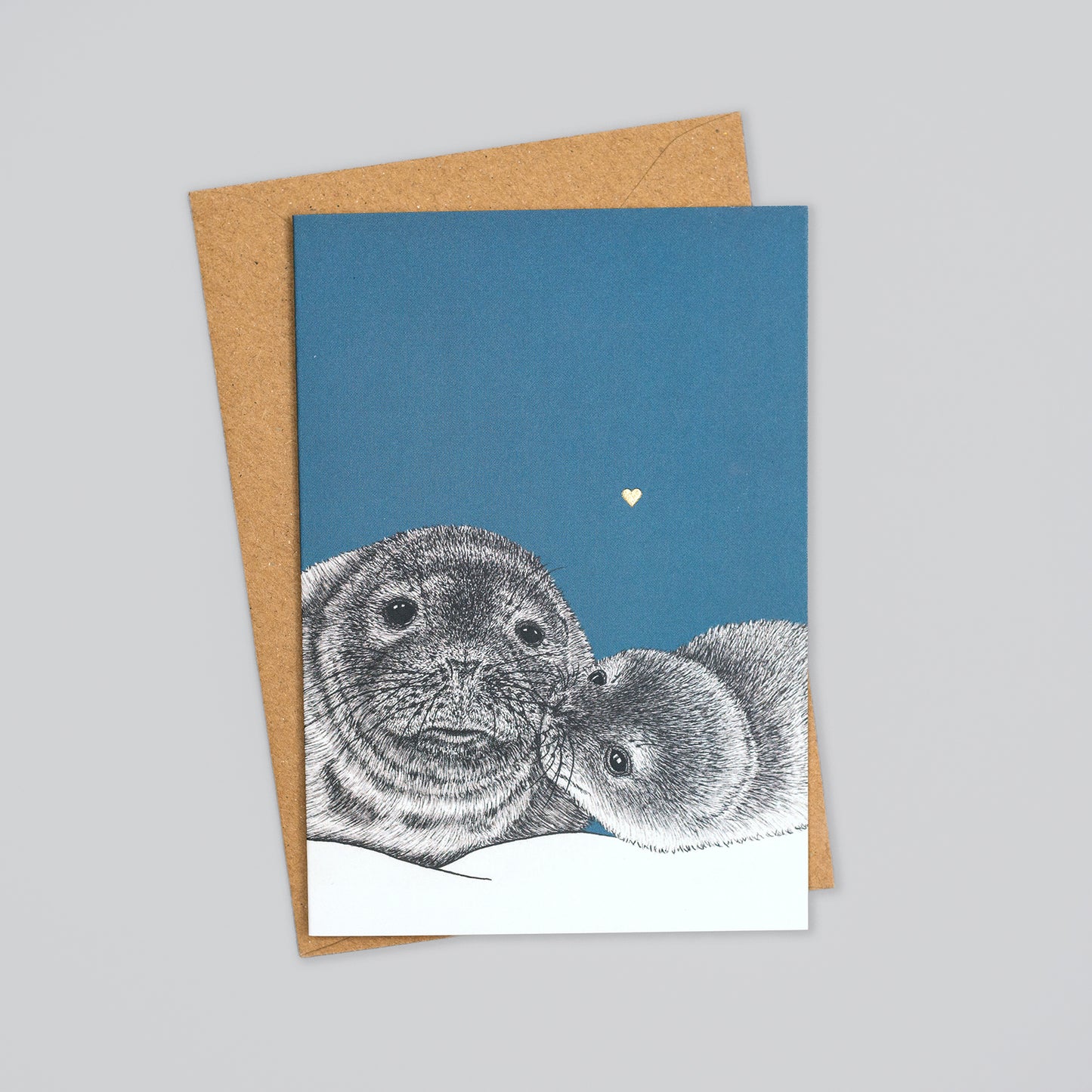 Luxury seals love card