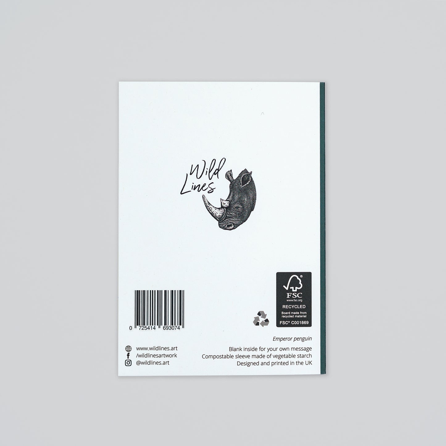 Luxury capybara birthday card