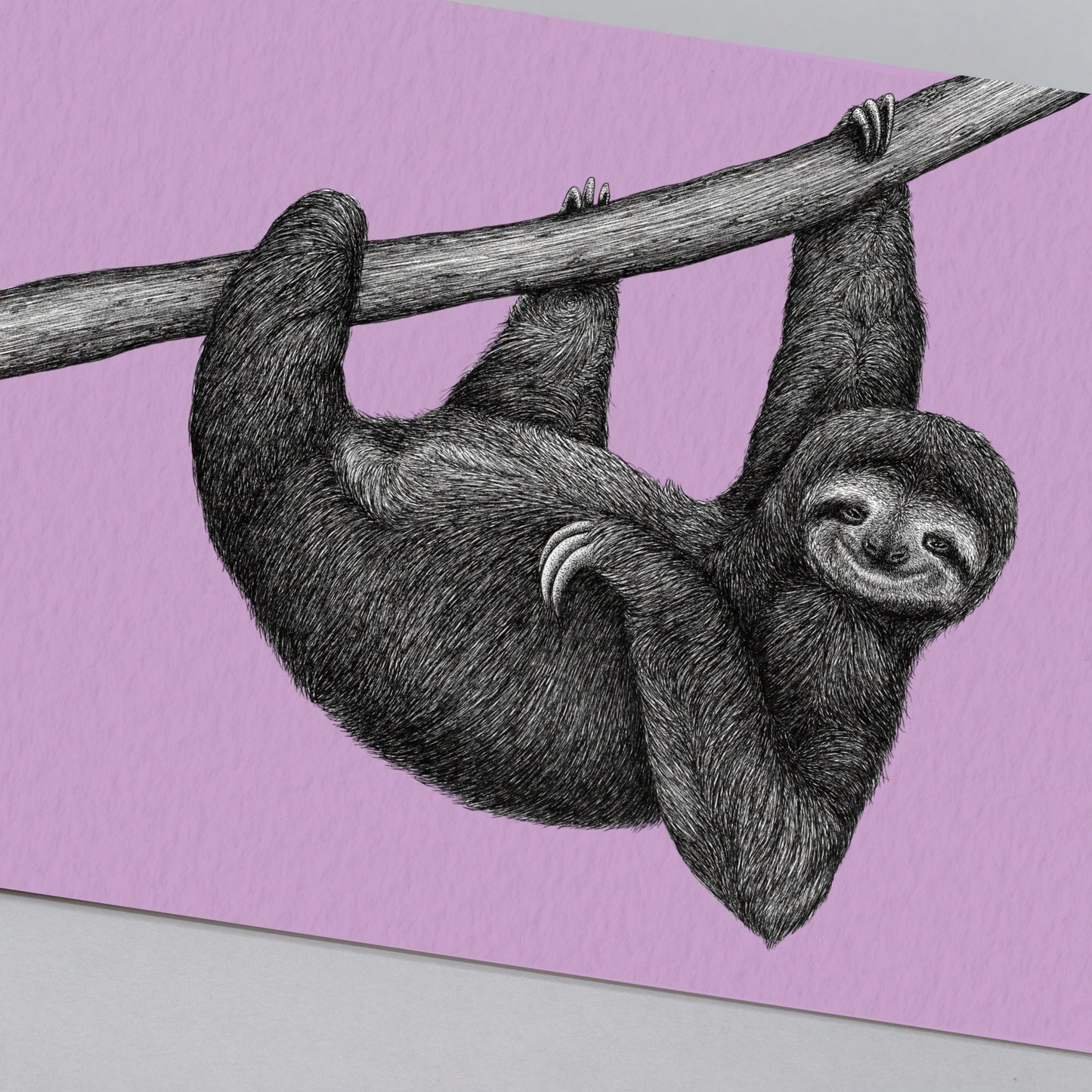 Sloth art print